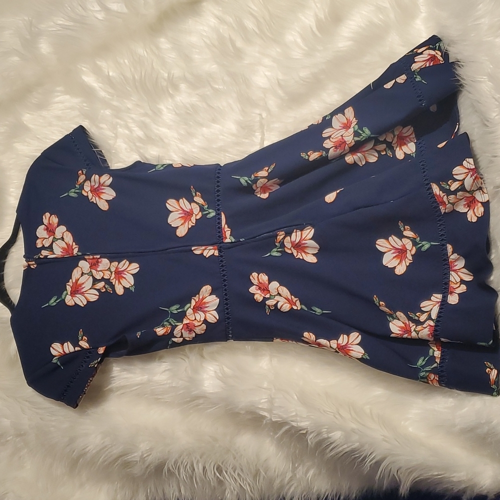 🌺🌺 City Studio Dress, floral and fun, Sz 7 Juniors - Picture 10 of 14